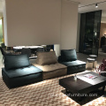 Projeto moderno Sofás de sala de estar seccional